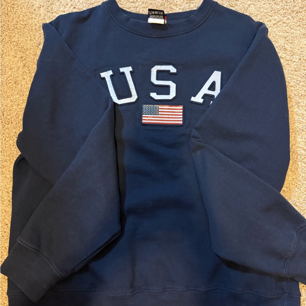 USA navy crewneck